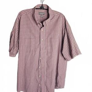 Van Heusen Wrinkle Free Broadcloth Button-Up Shirt XL